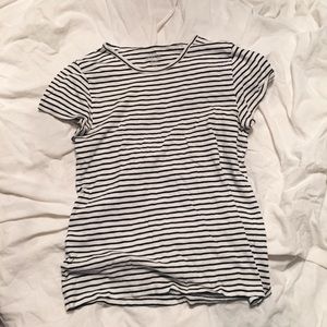 Jcrew basic striped shirt